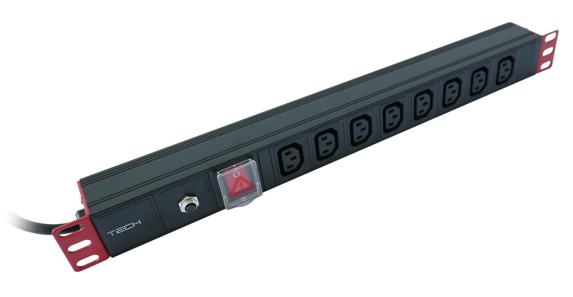 Multipresa 8 Posti C13 da Rack 19'' con Interruttore e Protezione Termica Spina C14 1U in Multiprese Scontolo.net - Potenza, commercioVirtuoso.it