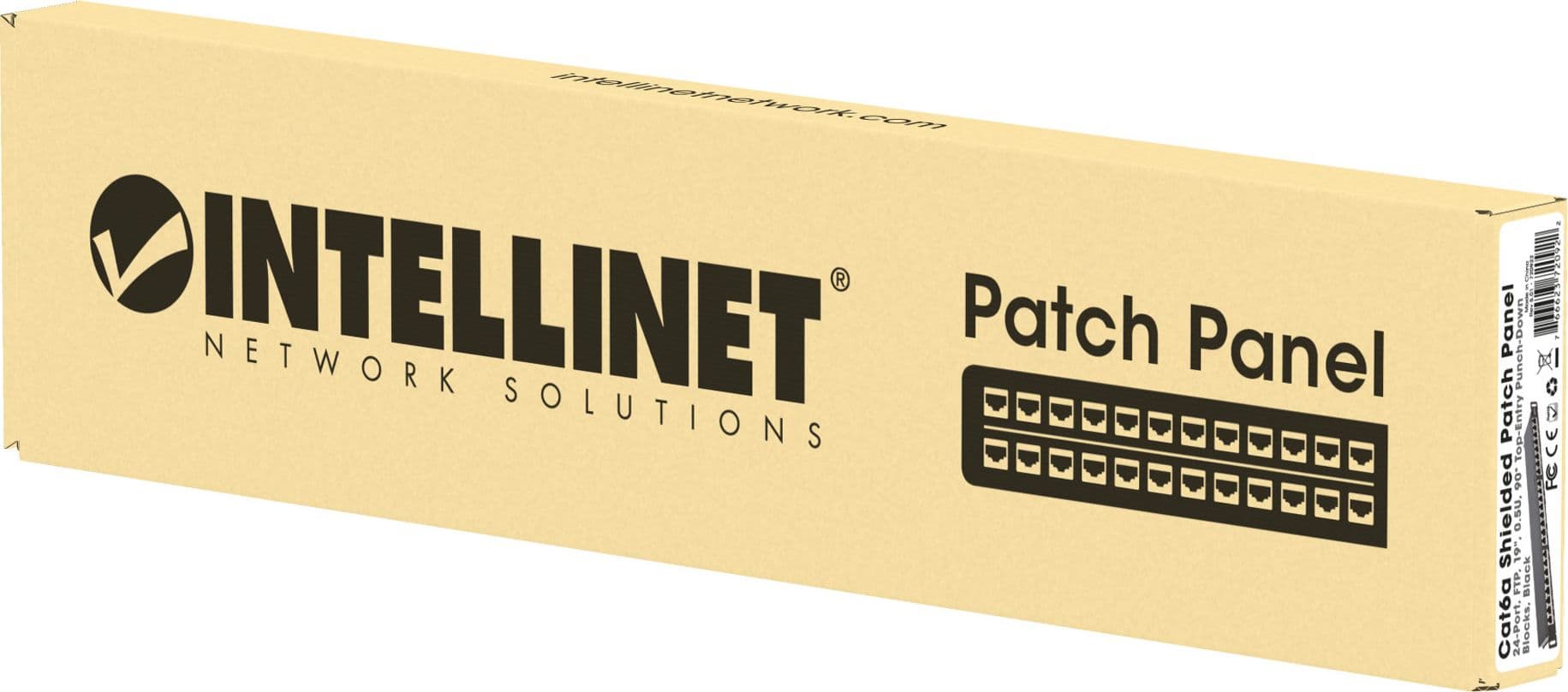 Pannello Patch 24 Posti 19'' 0.5U Cat6a Schermato Nero in Cavi Ethernet Scontolo.net - Potenza, commercioVirtuoso.it