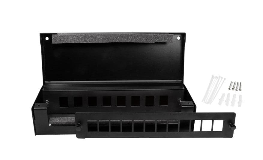 Pannello di Distribuzione 8 o 12 Porte Keystone in Cavi Ethernet Scontolo.net - Potenza, commercioVirtuoso.it