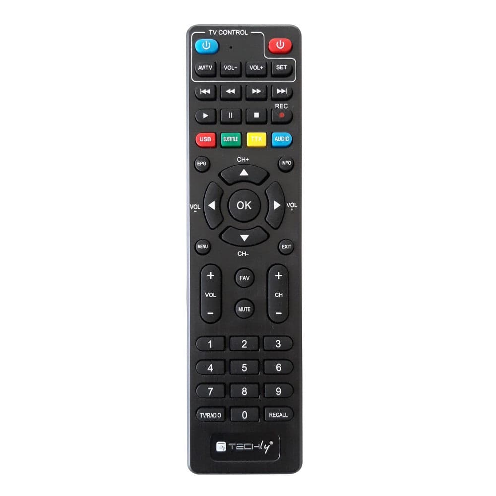 Decoder Ricevitore Digitale Terrestre DVB-T/T2 H.265 HEVC 10bit con Display e Telecomando Universale 2 in 1 in Ricevitori digitale terrestre Scontolo.net - Potenza, commercioVirtuoso.it