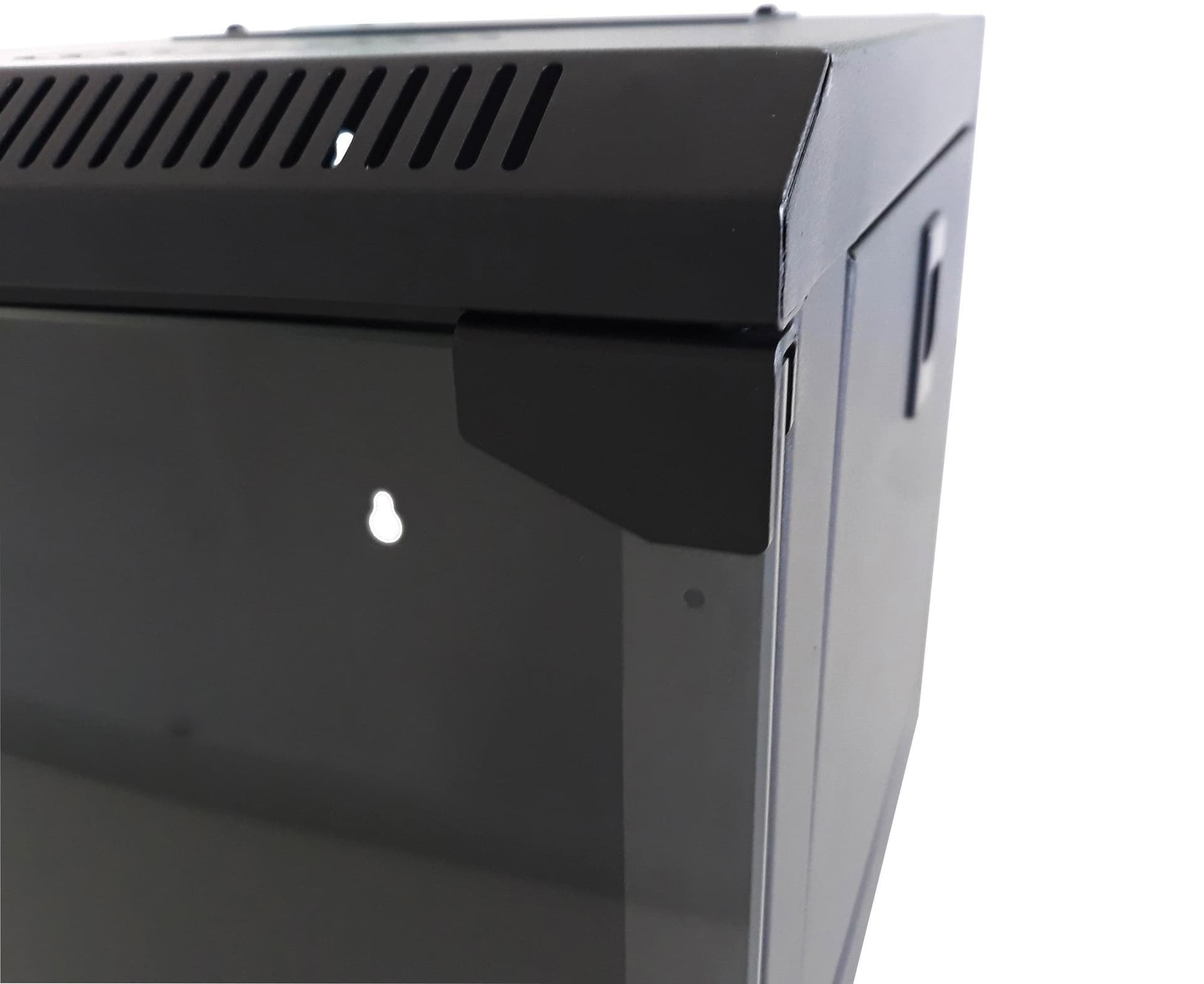 Armadio Rack 10'' a Muro 4 Unit&agrave Pannelli Asportabili Nero in  Scontolo.net - Potenza, commercioVirtuoso.it