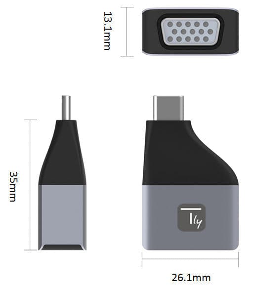 Adattatore da USB-C&trade a VGA in  Scontolo.net - Potenza, commercioVirtuoso.it