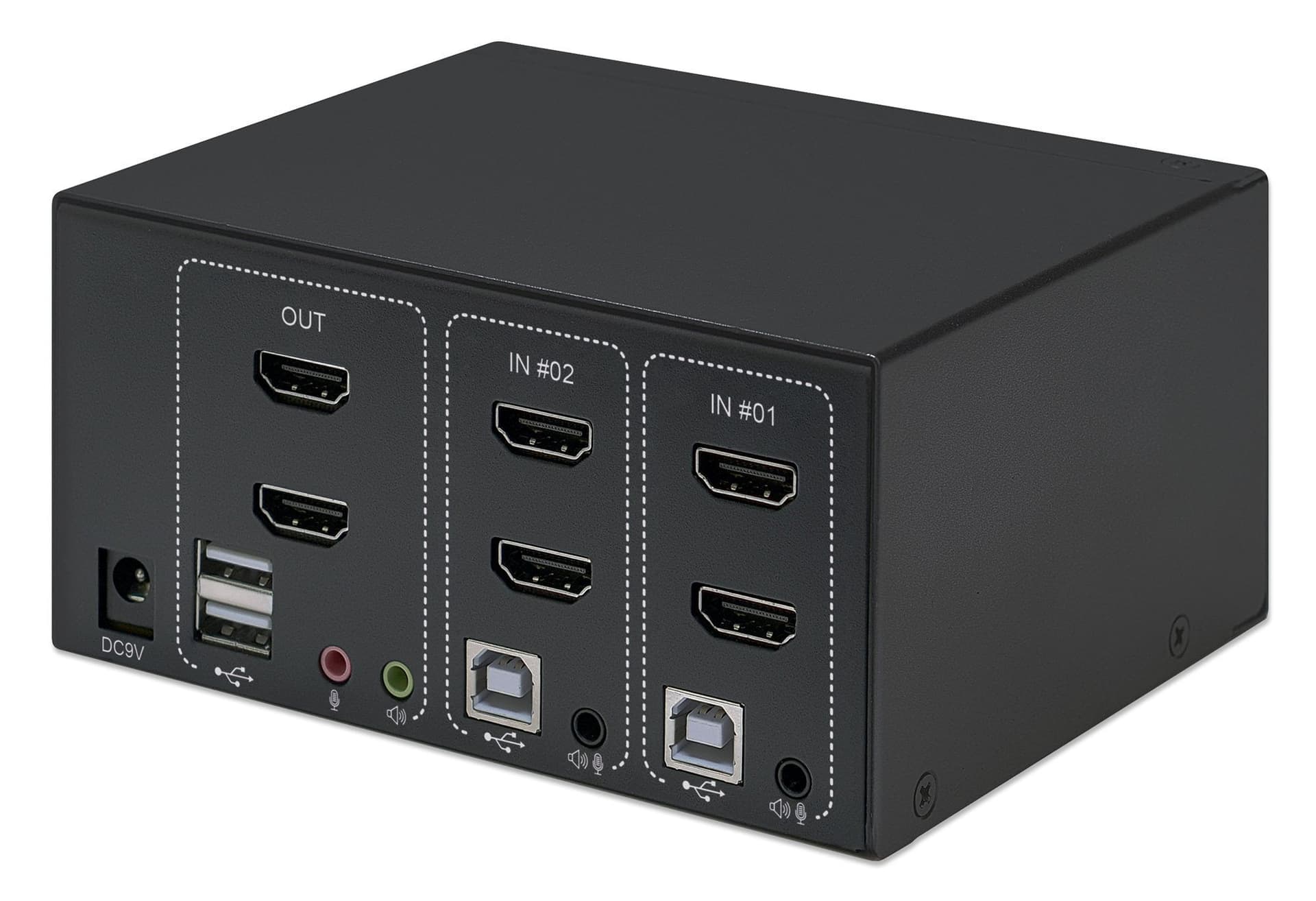 Switch KVM HDMI 2 porte Doppio monitor in  Scontolo.net - Potenza, commercioVirtuoso.it