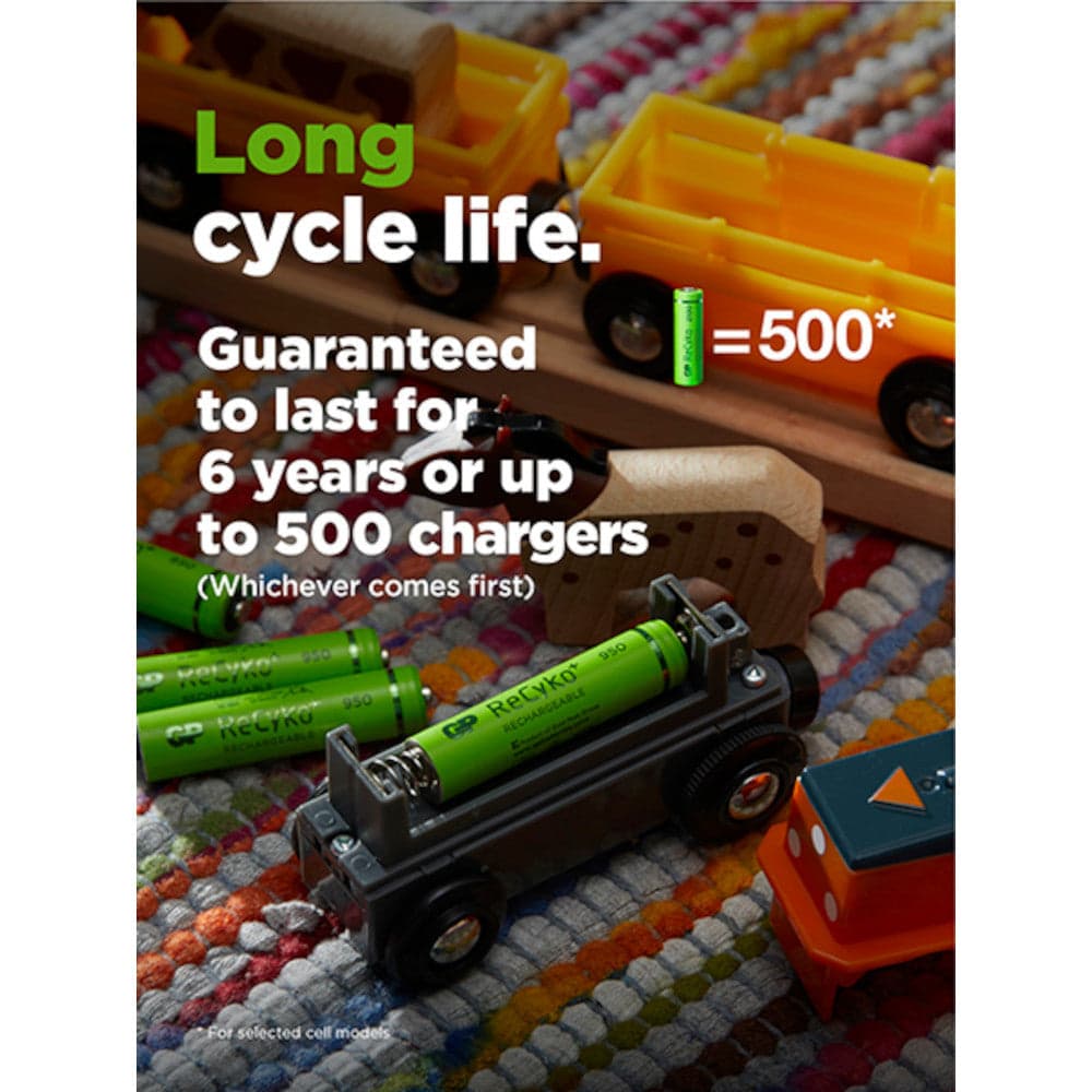 Blister 4 Batterie Ricaricabili AA Stilo 2100mAh GP ReCyko in Pile ricaricabili Scontolo.net - Potenza, commercioVirtuoso.it