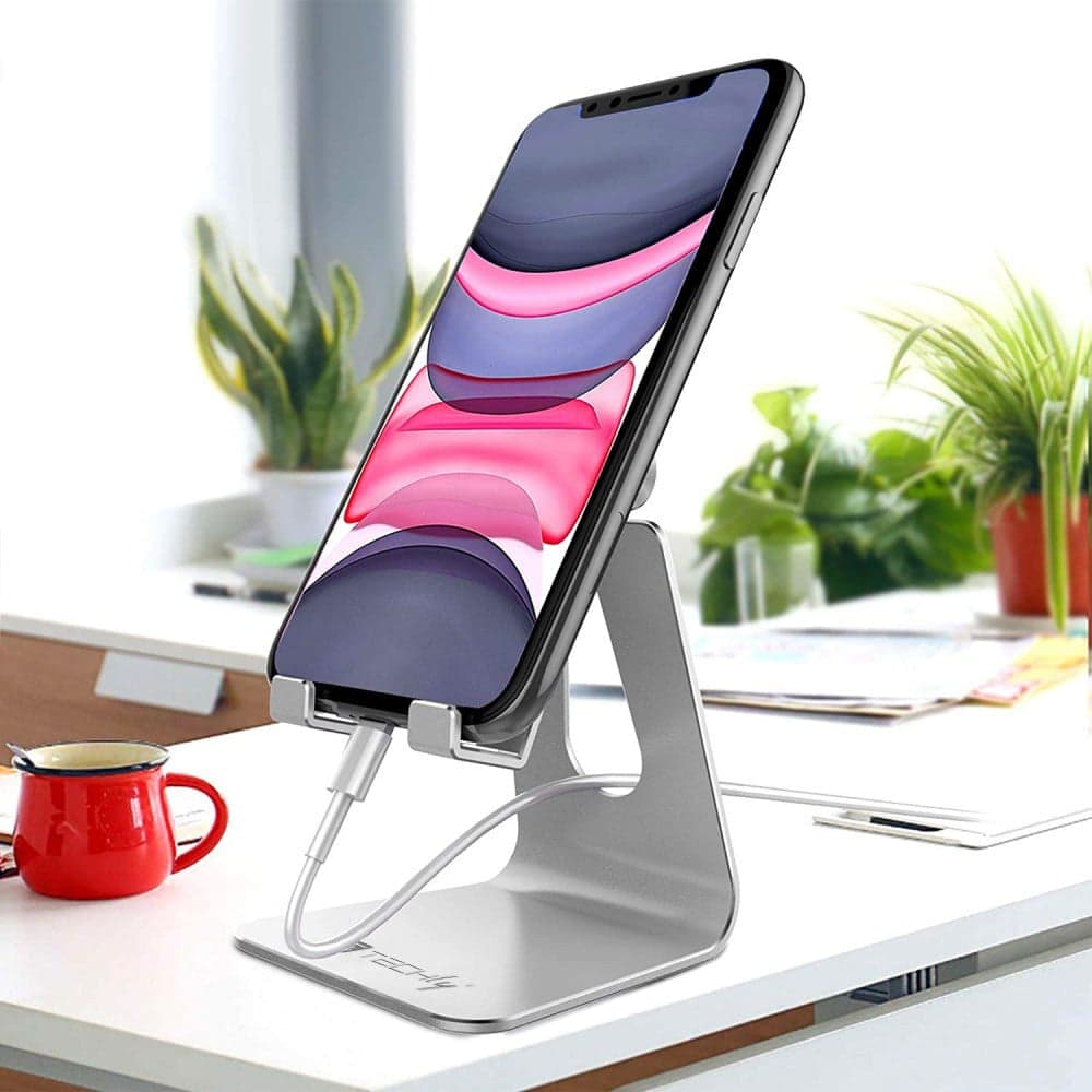 Supporto Porta Smartphone e Tablet Universale e Regolabile da Scrivania in Supporti Scontolo.net - Potenza, commercioVirtuoso.it