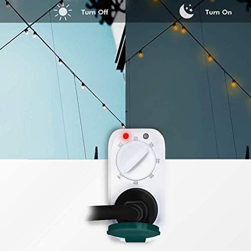 Timer Sensore Crepuscolare 7 Diverse Impostazioni IP44 Esterno Interno in Timer Scontolo.net - Potenza, commercioVirtuoso.it