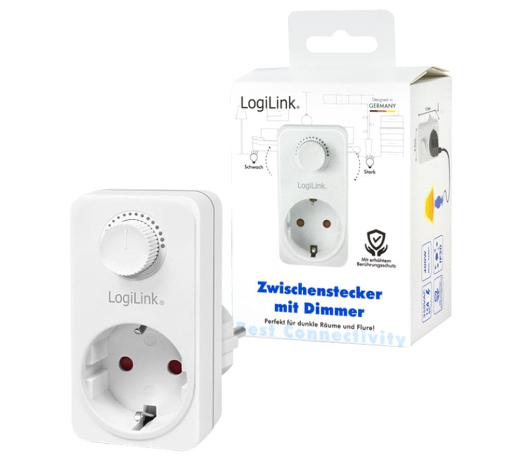 Adattatore Presa con Dimmer 1x CEE 7/3 IP20 in Prolunghe CEE Scontolo.net - Potenza, commercioVirtuoso.it