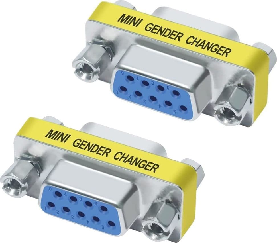 Mini Gender Changer Standard DB 9 poli F/F in  Scontolo.net - Potenza, commercioVirtuoso.it