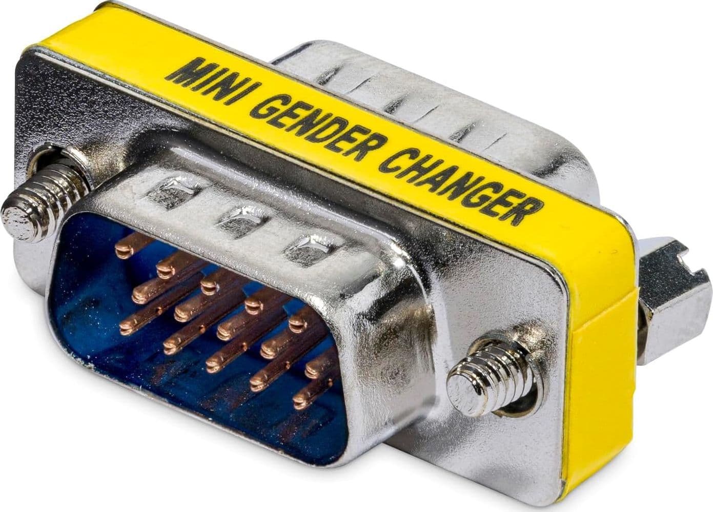 Mini Gender Changer VGA DB 15 poli HD M/M in  Scontolo.net - Potenza, commercioVirtuoso.it