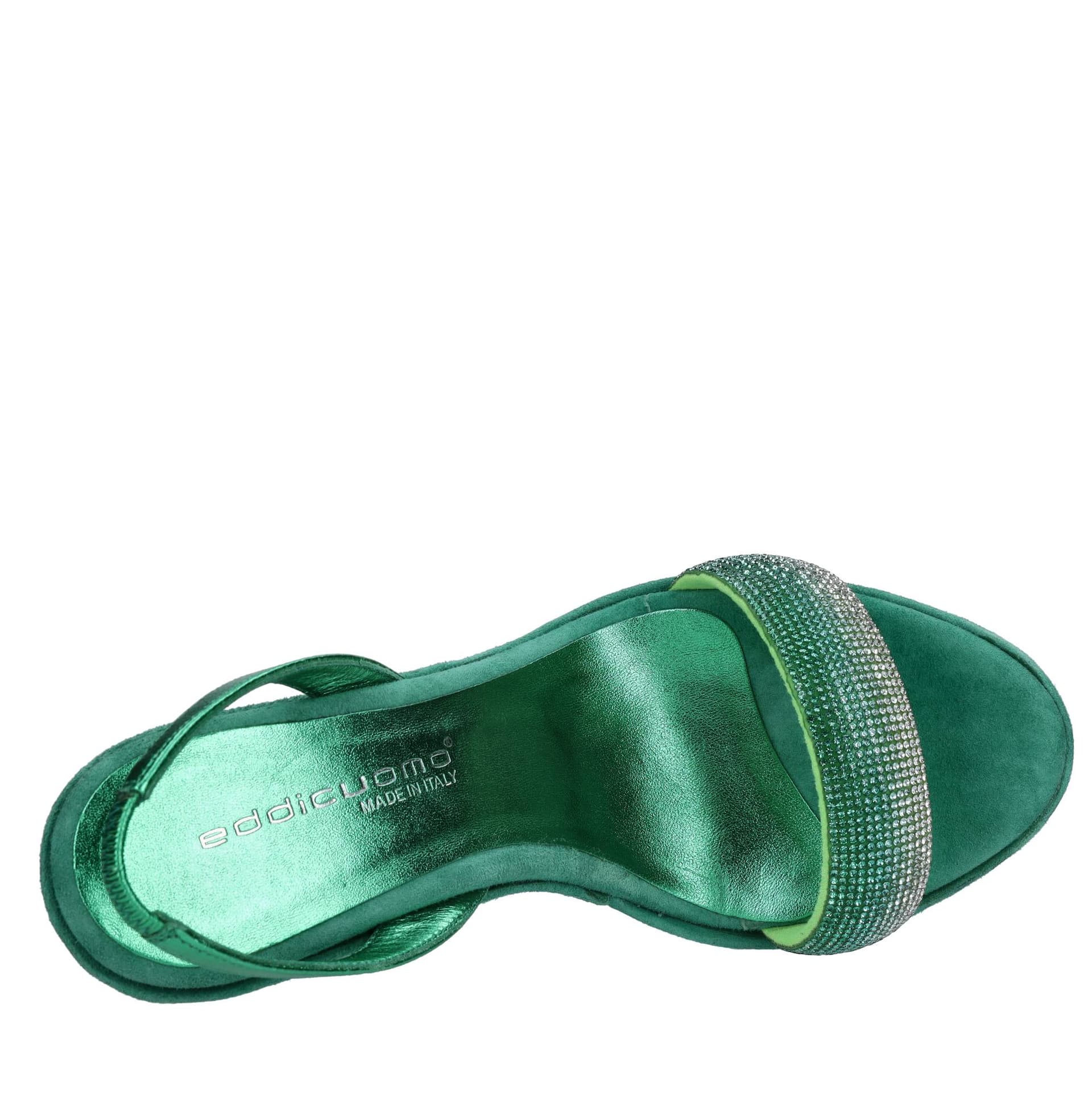 EDDI CUOMO Scarpe con Tacco Verde da donna in Scarpe col tacco Drestige - Casamassima, commercioVirtuoso.it