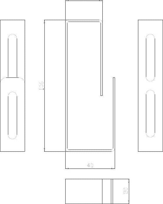 Passacavi per Armadi Rack Grigio in  Scontolo.net - Potenza, commercioVirtuoso.it