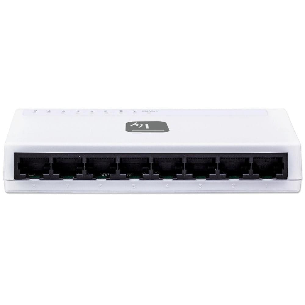 Switch Hub 10/100 Mbps Fast Ethernet 8 Porte in  Scontolo.net - Potenza, commercioVirtuoso.it