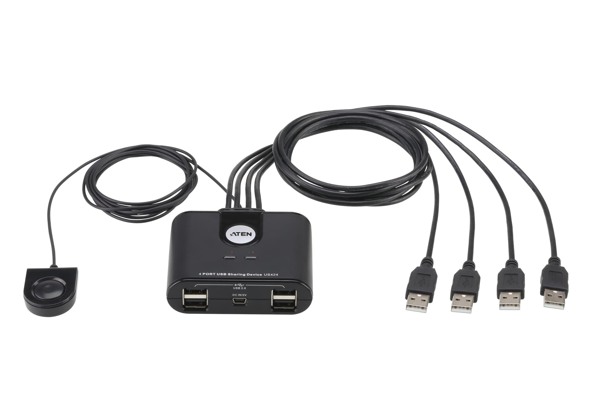 Switch di Condivisione Periferiche USB 2.0 a 4x4 porte, US424 in  Scontolo.net - Potenza, commercioVirtuoso.it