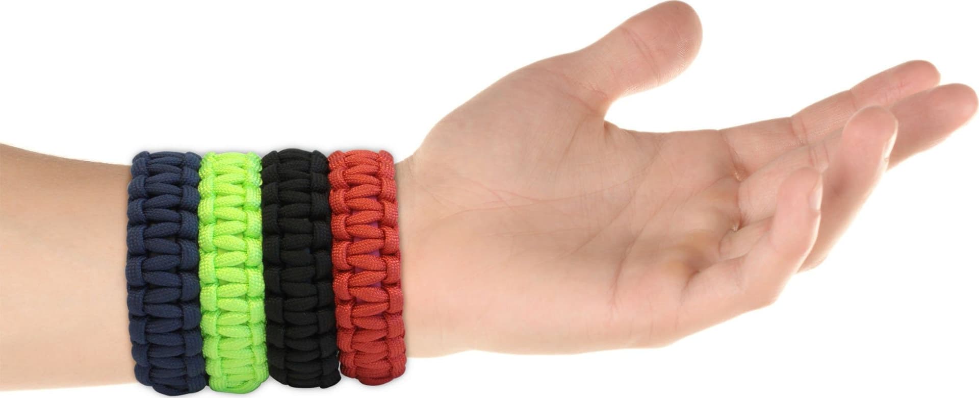 Bracciale Paracord con Micro USB Verde in Bracciali Scontolo.net - Potenza, commercioVirtuoso.it