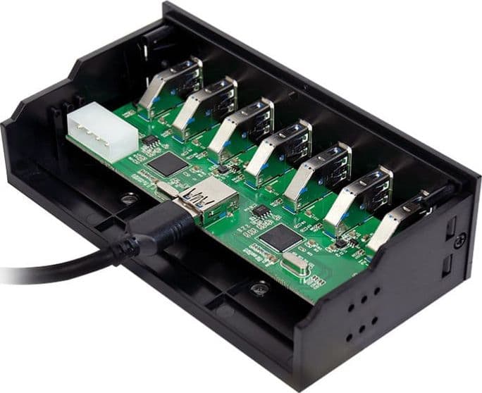 Hub USB Interno 5,25'' 7 porte USB 3.0 con Ricarica Veloce in  Scontolo.net - Potenza, commercioVirtuoso.it