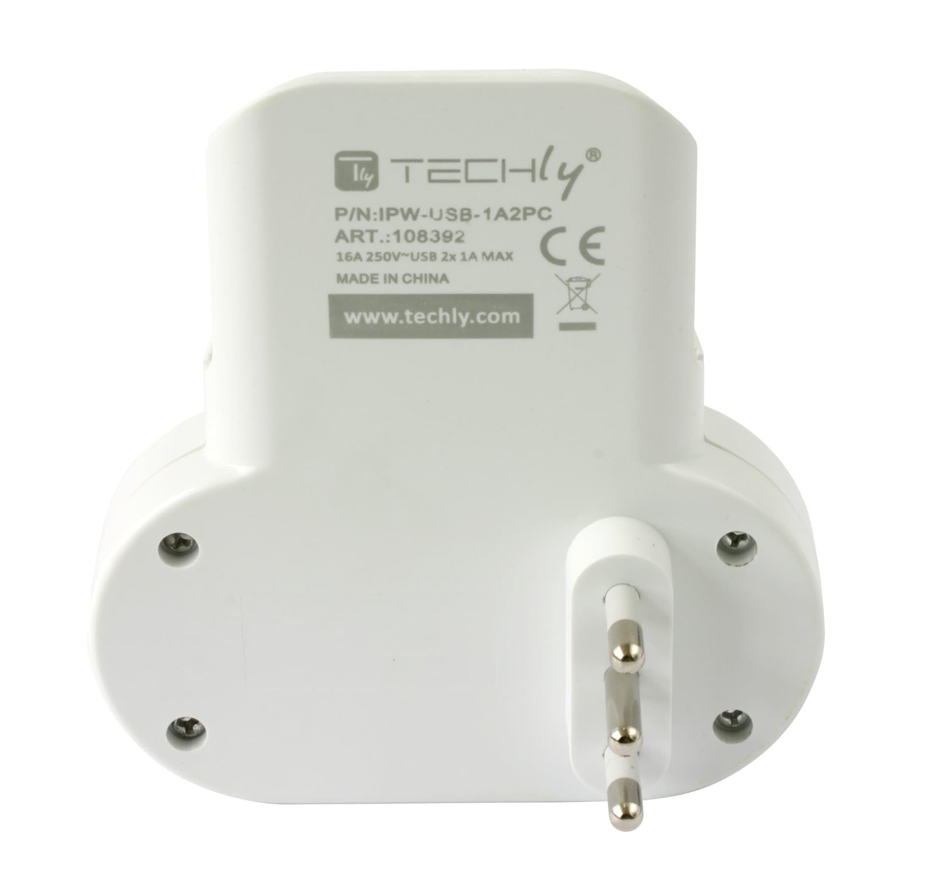 Adattatore Presa bipasso/Schuko 2 USB 1A con porta telefono in Adattatori da viaggio Scontolo.net - Potenza, commercioVirtuoso.it