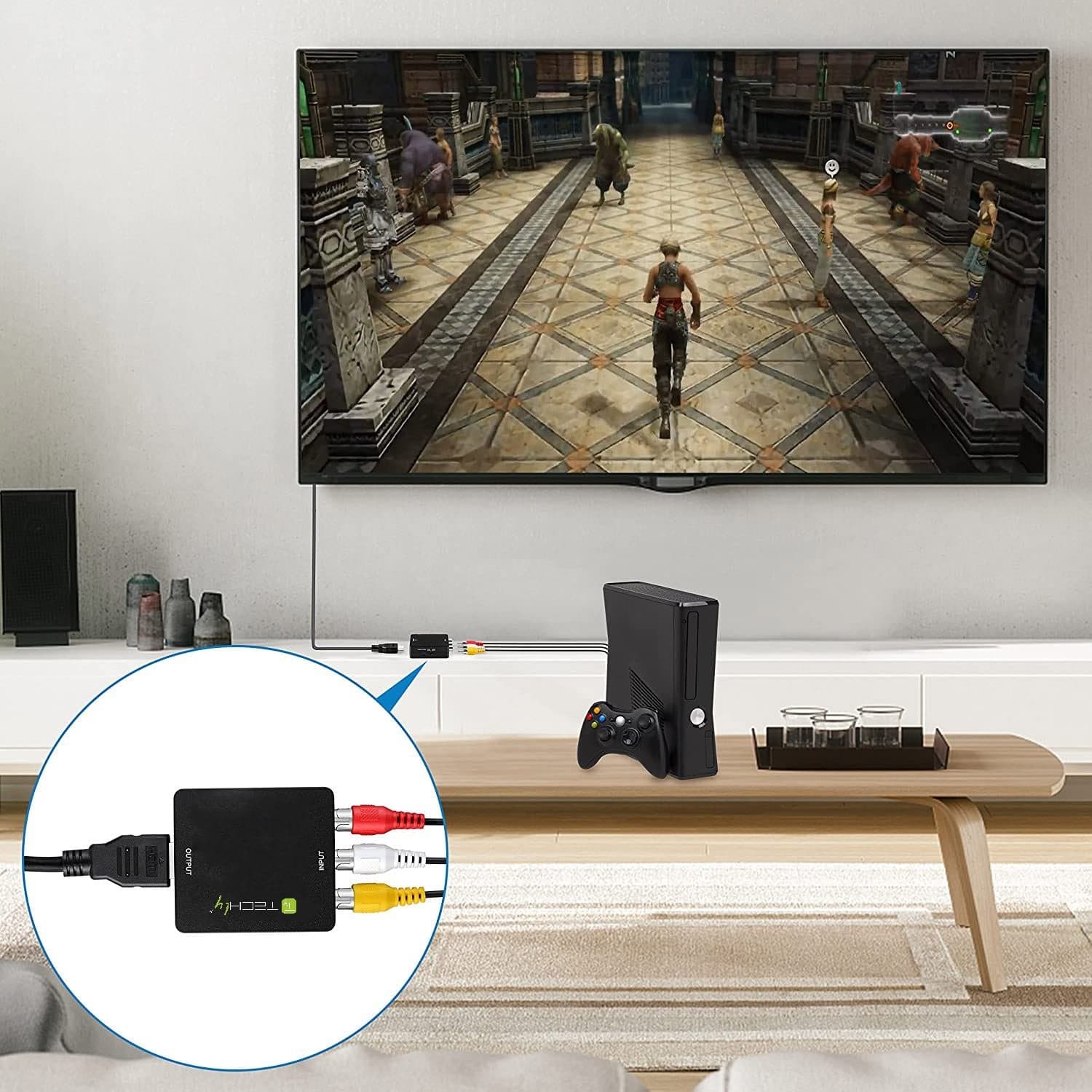 Convertitore AV 3 RCA ad HDMI in Video convertiori Scontolo.net - Potenza, commercioVirtuoso.it