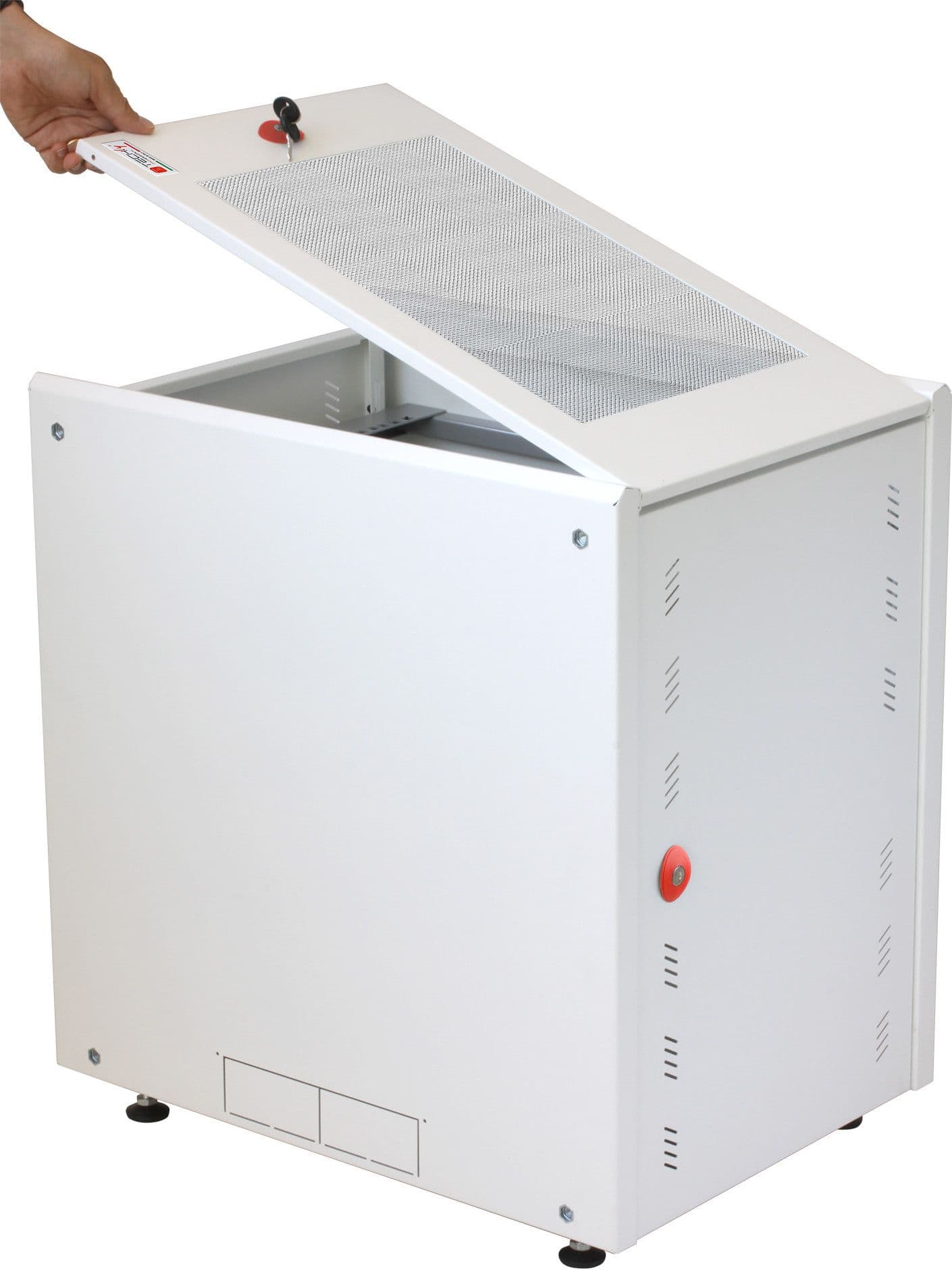 Armadio Rack 19'' ideale per Accumulatori Fotovoltaico 8U P600mm Bianco in Armadi da laboratorio Scontolo.net - Potenza, commercioVirtuoso.it