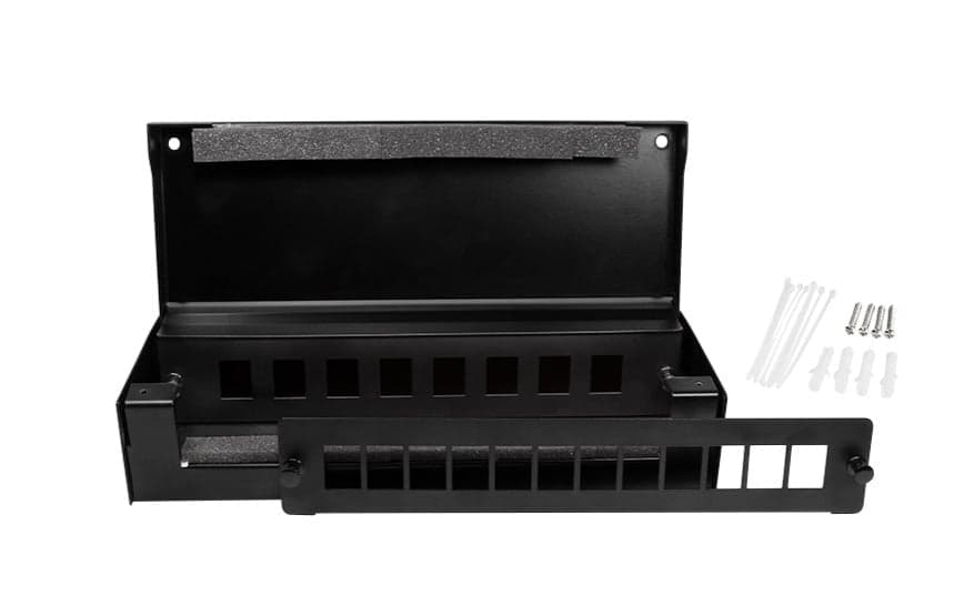 Pannello di Distribuzione 8 o 12 Porte Keystone in Cavi Ethernet Scontolo.net - Potenza, commercioVirtuoso.it
