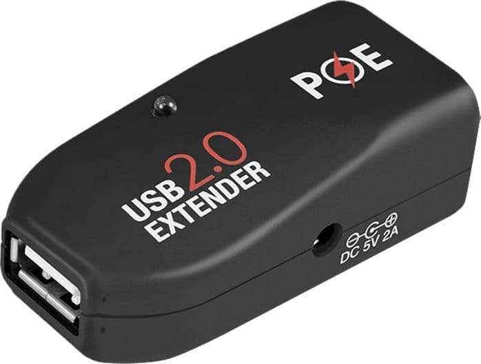 Extender USB Cat.5E Cat.6 fino a 50m con PoE in Adattatori PowerLAN Scontolo.net - Potenza, commercioVirtuoso.it