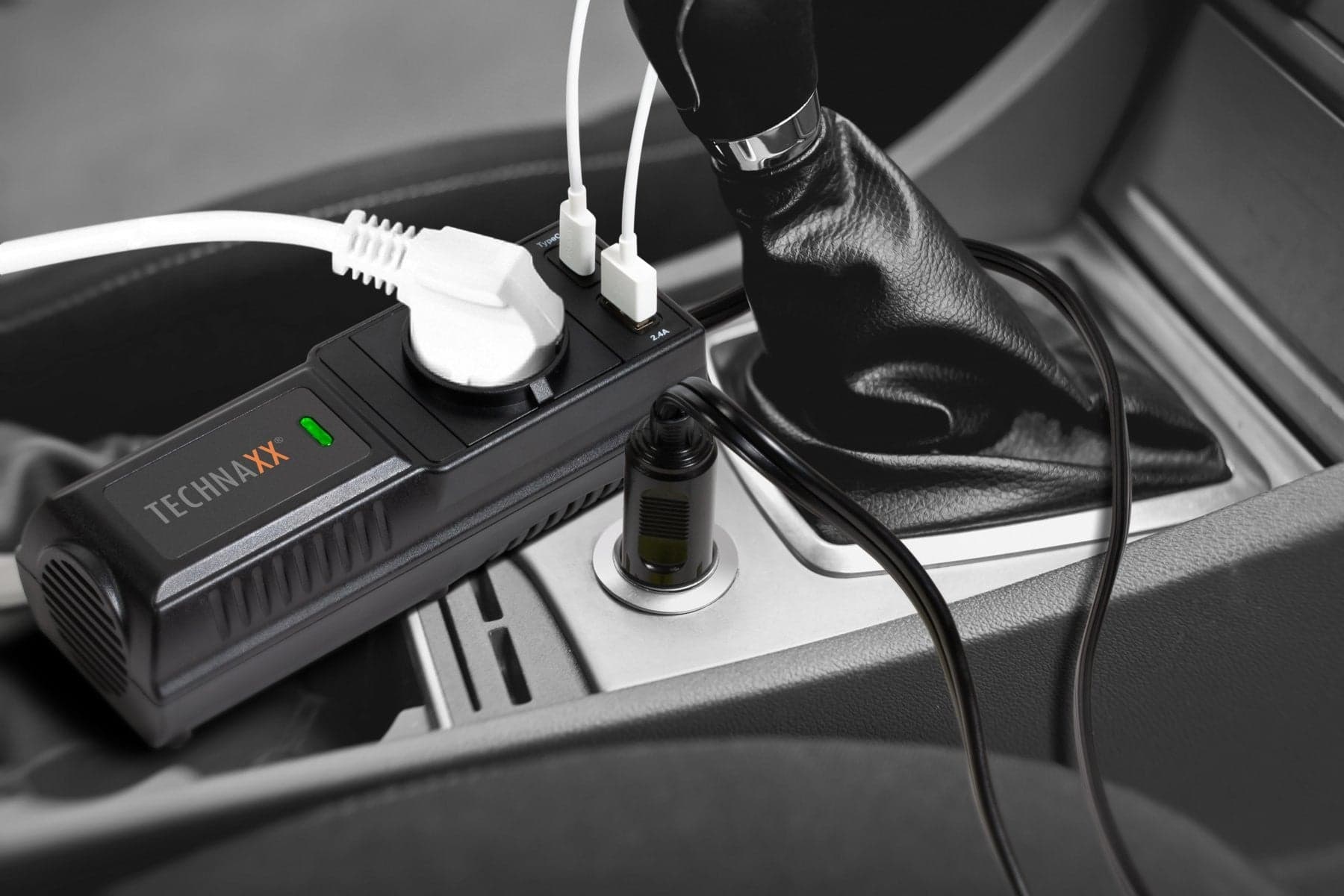 Trasformatore di Corrente per Auto con USB-A e USB-C&trade, TE-21 in Caricabatterie da auto Scontolo.net - Potenza, commercioVirtuoso.it