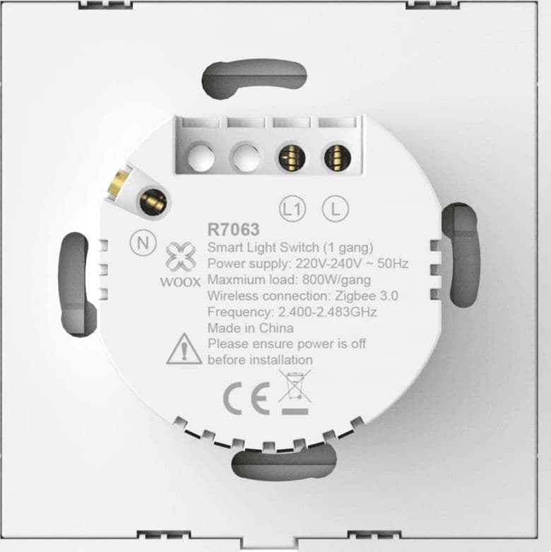 Interruttore della Luce Intelligente WiFi Controllo Vocale Alexa, R7063 Zigbee in Spine intelligenti e telecomandate Scontolo.net - Potenza, commercioVirtuoso.it
