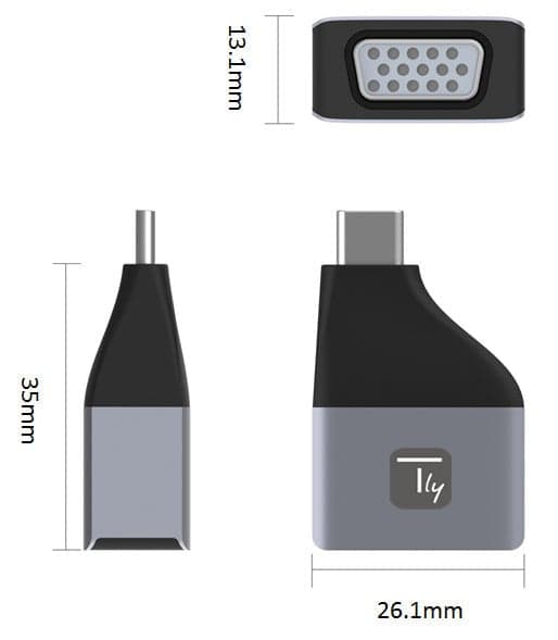 Adattatore da USB-C&trade a VGA in  Scontolo.net - Potenza, commercioVirtuoso.it