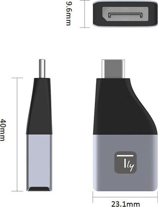 Adattatore Convertitore da USB-C&trade a DisplayPort in  Scontolo.net - Potenza, commercioVirtuoso.it