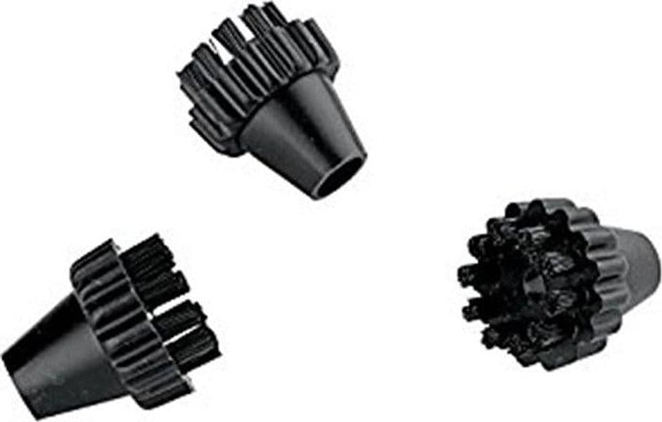 POLTI VAPORETTO SPAZZOLINI TONDI RICAMBIO NO ORIGINALE KIT 3 PEZZI PC 9