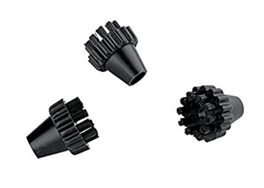 POLTI VAPORETTO SPAZZOLINI TONDI RICAMBIO NO ORIGINALE KIT 3 PEZZI PC 9