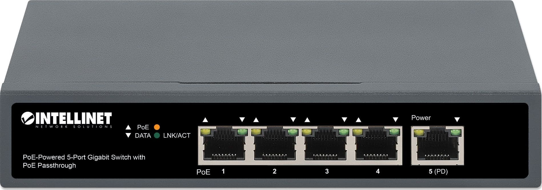 Switch Gigabit a 5 Porte con Alimentazione PoE Passante in  Scontolo.net - Potenza, commercioVirtuoso.it