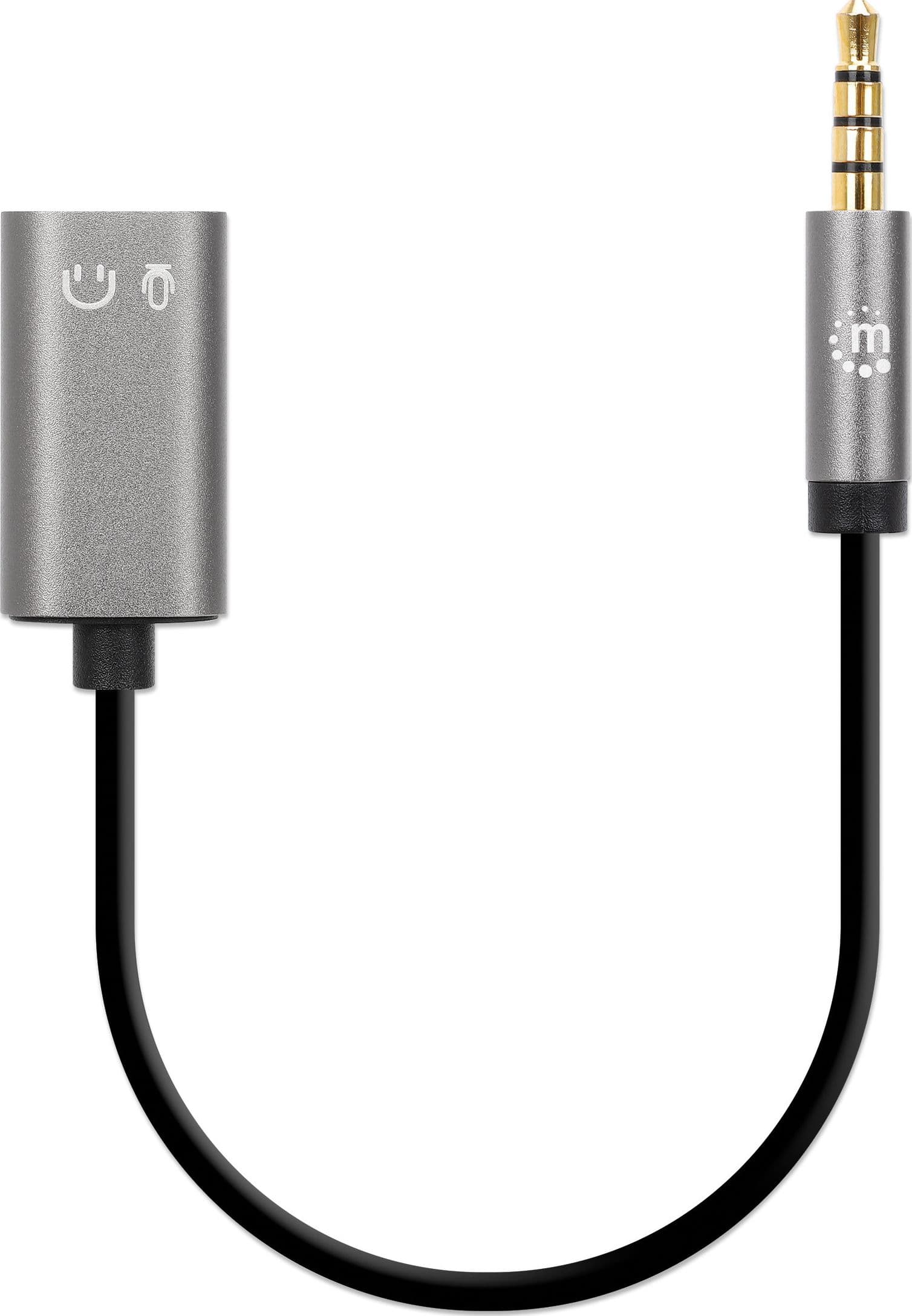 Cavo Adattatore per Cuffie con Splitter Audio Stereo AUX 20cm in Adattatori Scontolo.net - Potenza, commercioVirtuoso.it