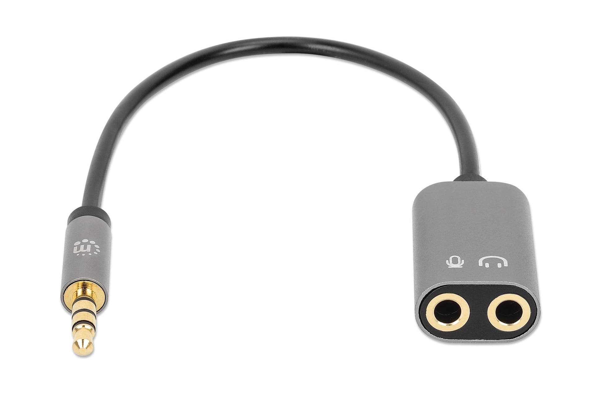 Cavo Adattatore per Cuffie con Splitter Audio Stereo AUX 20cm in Adattatori Scontolo.net - Potenza, commercioVirtuoso.it