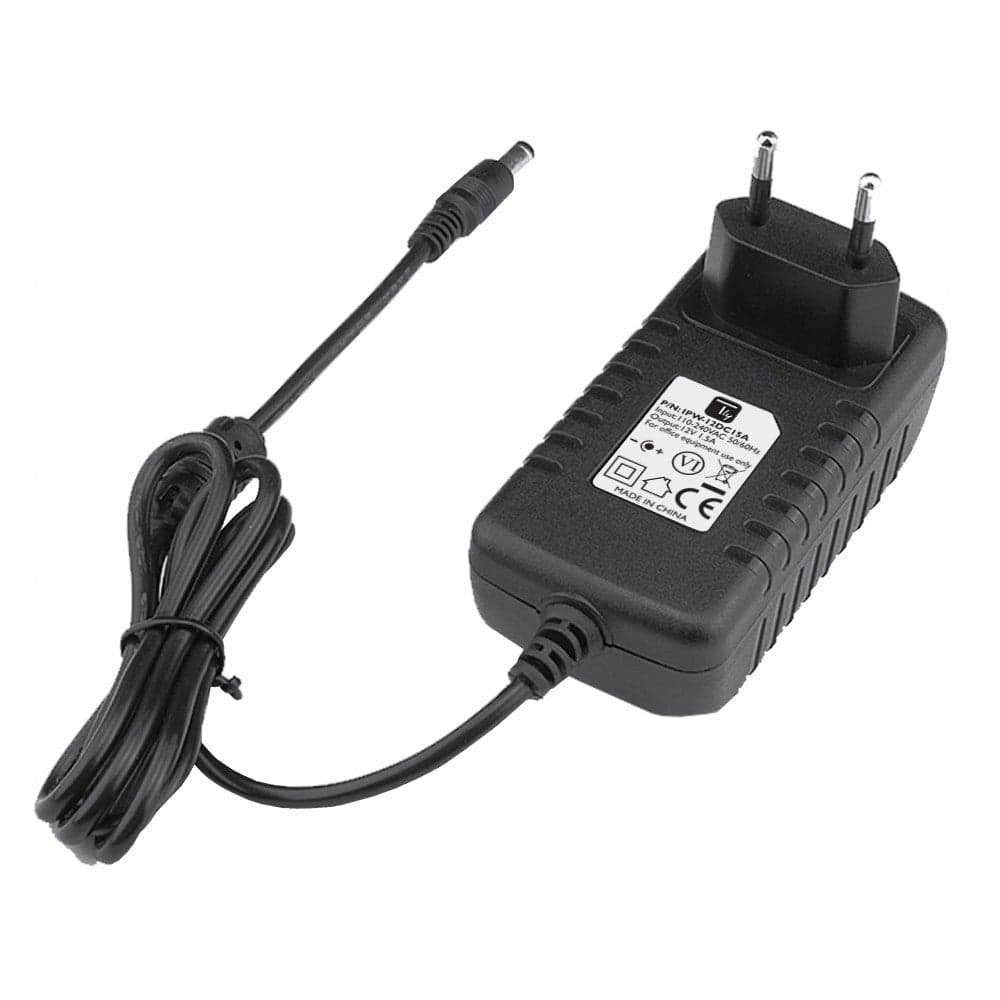 Alimentatore Universale 12V 1500mA Plug 5.5 x 2.1mm Nero in Adattatori da viaggio Scontolo.net - Potenza, commercioVirtuoso.it