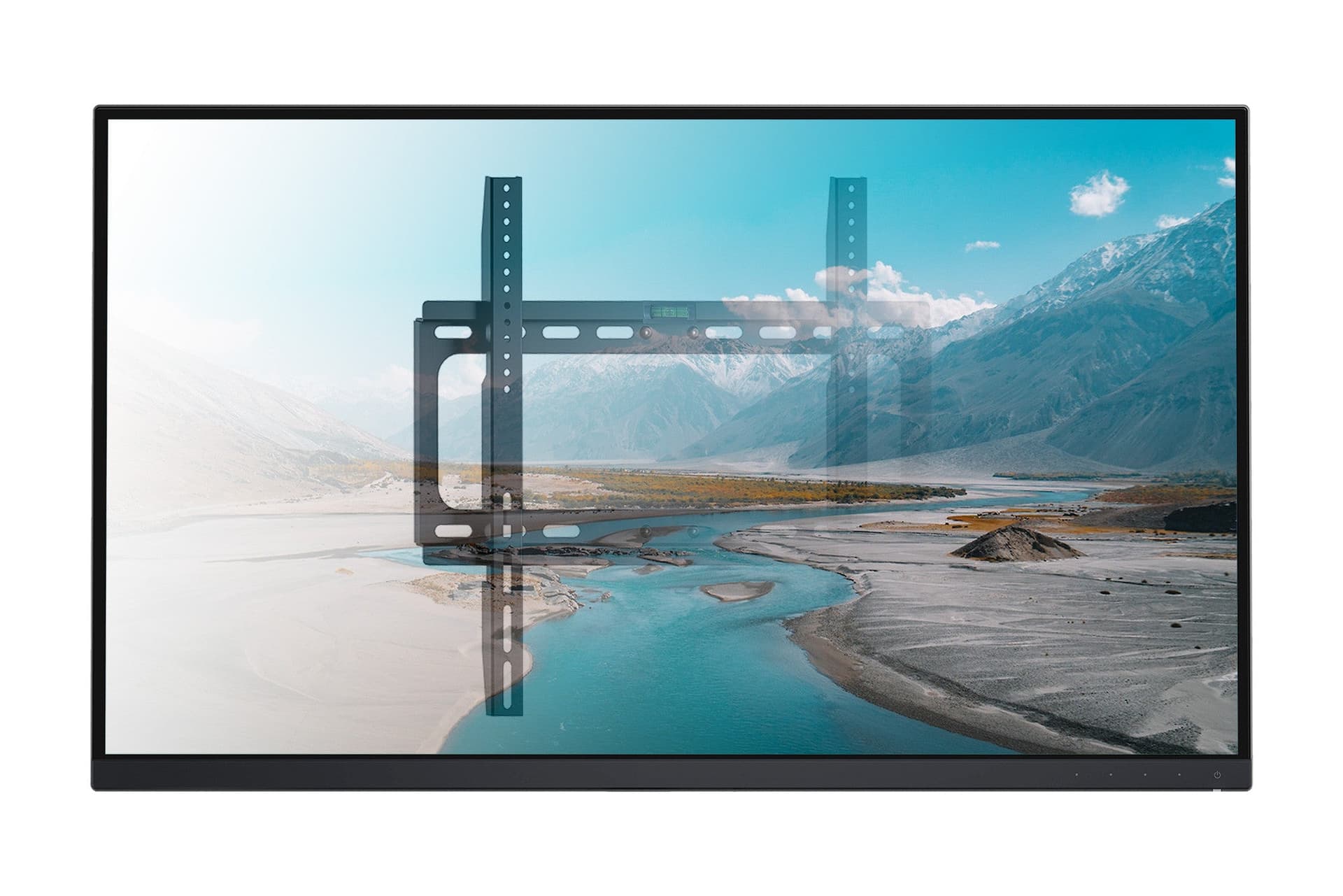 Staffa a Muro Fisso Slim per TV LED LCD 25-56'' Nero in Supporti da parete e da soffitto Scontolo.net - Potenza, commercioVirtuoso.it