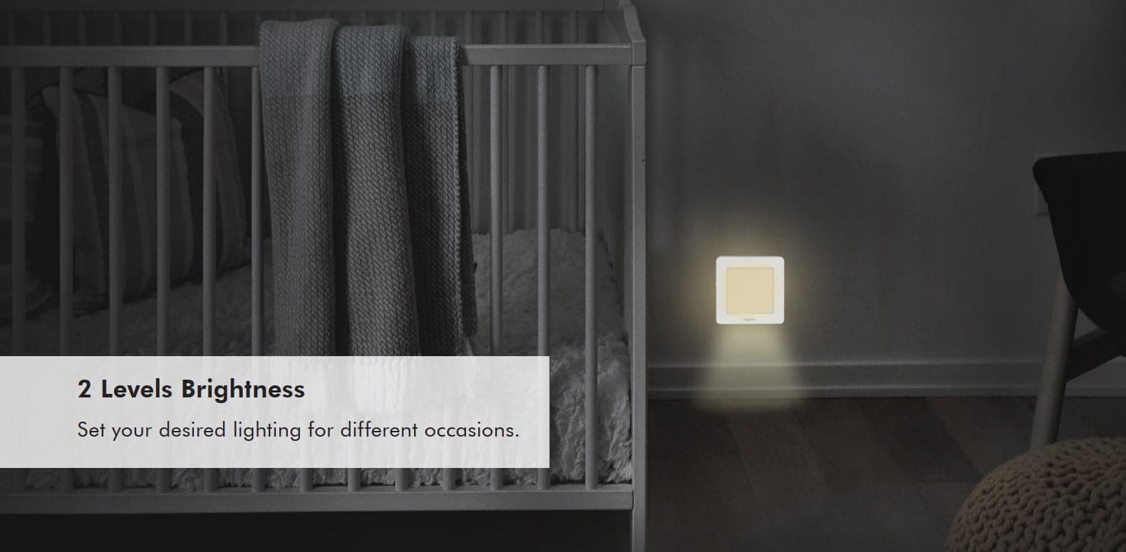 Luce Notturna LED Quadrata con Sensore Crepuscolare Bianco Caldo in Luci notturne Scontolo.net - Potenza, commercioVirtuoso.it