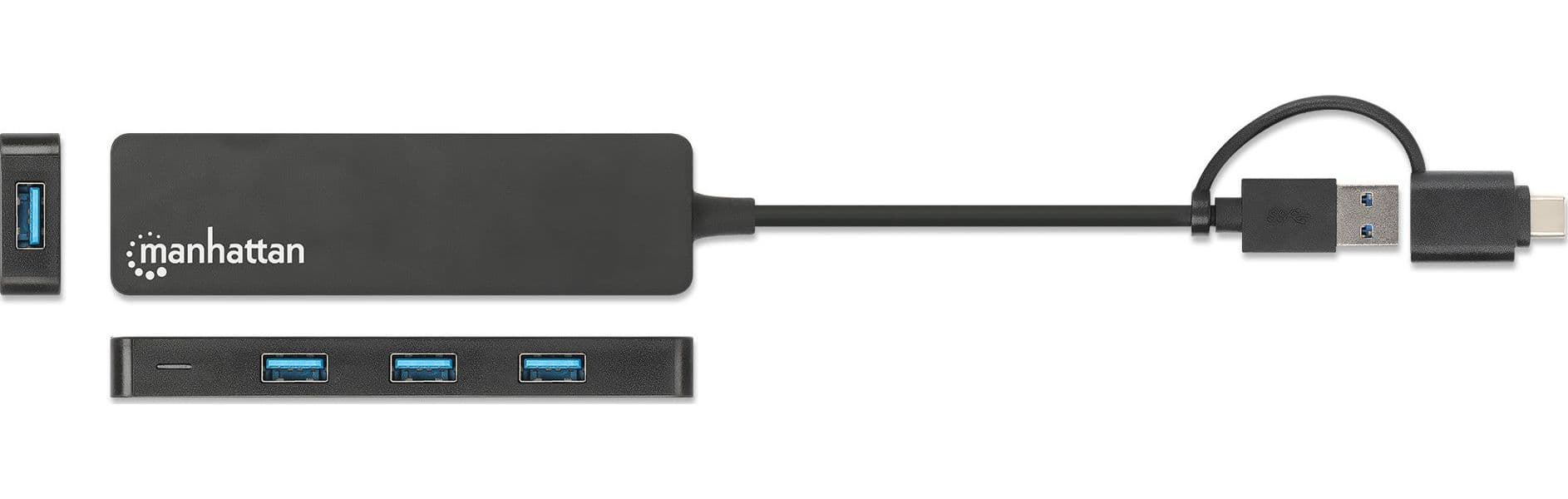Hub USB 3.2 Gen1 4 Porte Combo USB-A e USB-C&trade in  Scontolo.net - Potenza, commercioVirtuoso.it