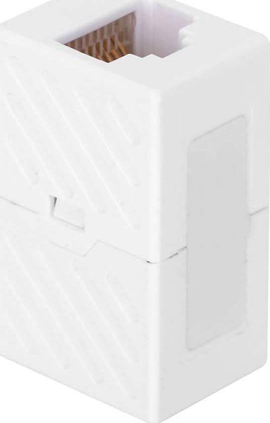 Accoppiatore Modulare Cat.6 RJ45 F/F UTP Bianco in Cavi Ethernet Scontolo.net - Potenza, commercioVirtuoso.it