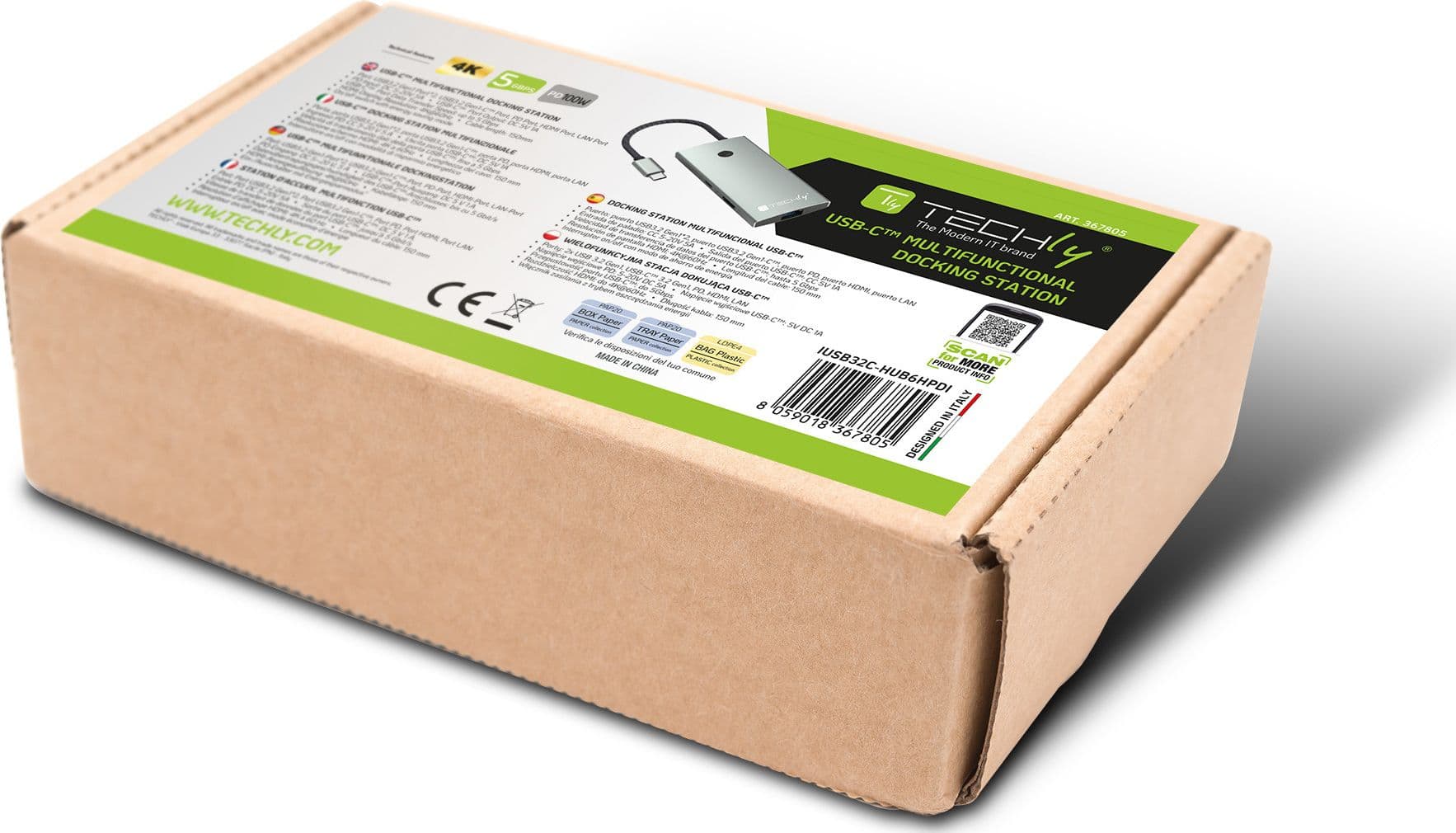 Docking Station Multifunzione Hub USB-C&trade 6 in 1 con interruttore in  Scontolo.net - Potenza, commercioVirtuoso.it
