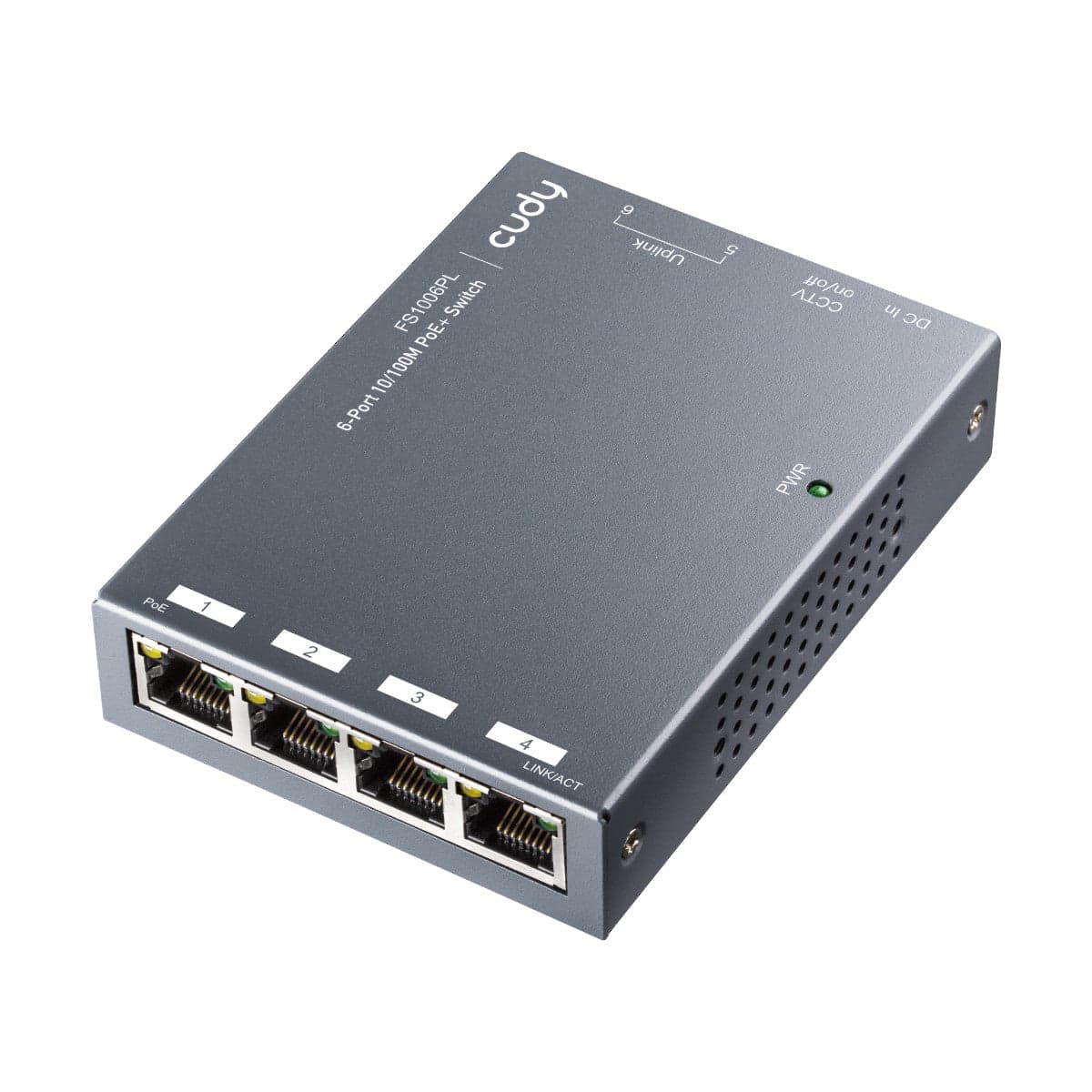 Switch PoE+ a 6 porte 10/100M, FS1006PL in  Scontolo.net - Potenza, commercioVirtuoso.it