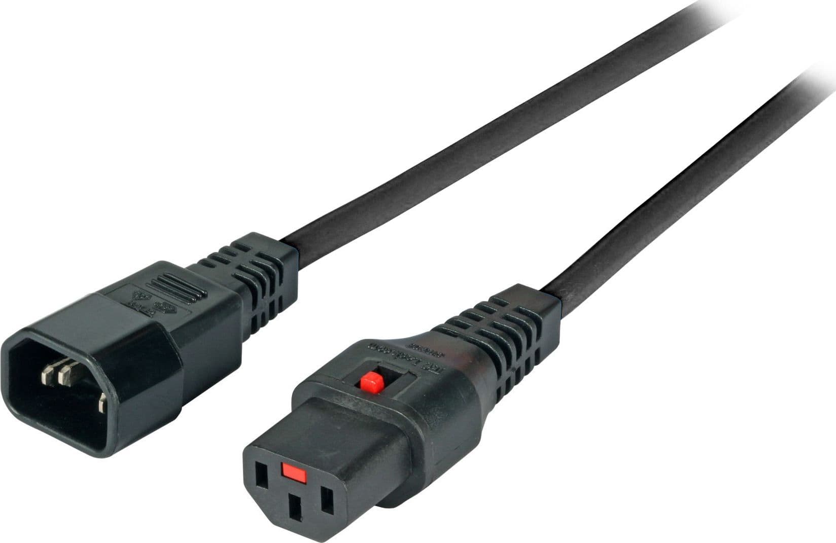 Cavo Prolunga C14 180&deg a C13 180&deg con Blocco IEC 3 metri in  Scontolo.net - Potenza, commercioVirtuoso.it