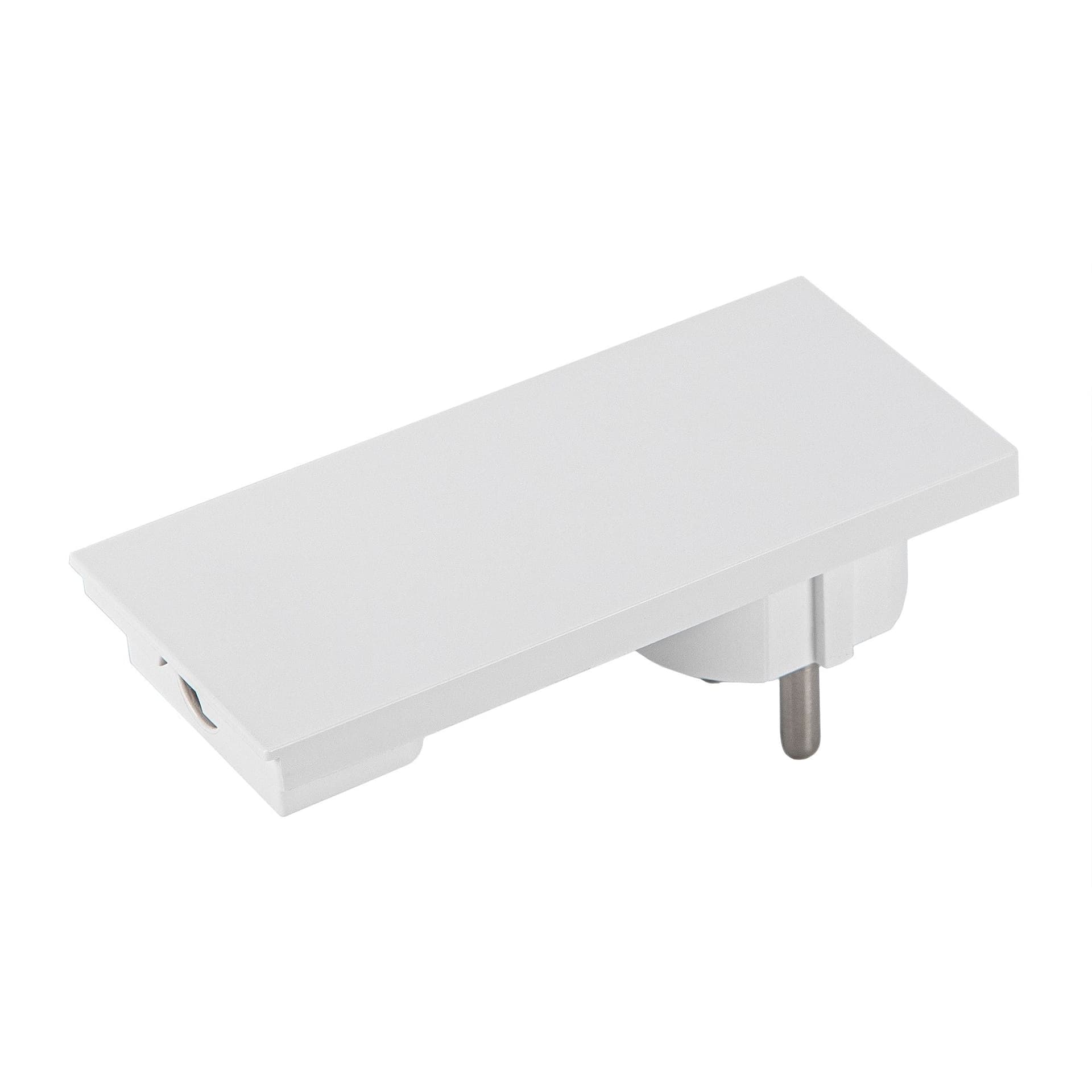 Spina Schuko 16A 2P+T Salvaspazio Super Sottile Smontabile Angolata Bianco in Multiprese Scontolo.net - Potenza, commercioVirtuoso.it