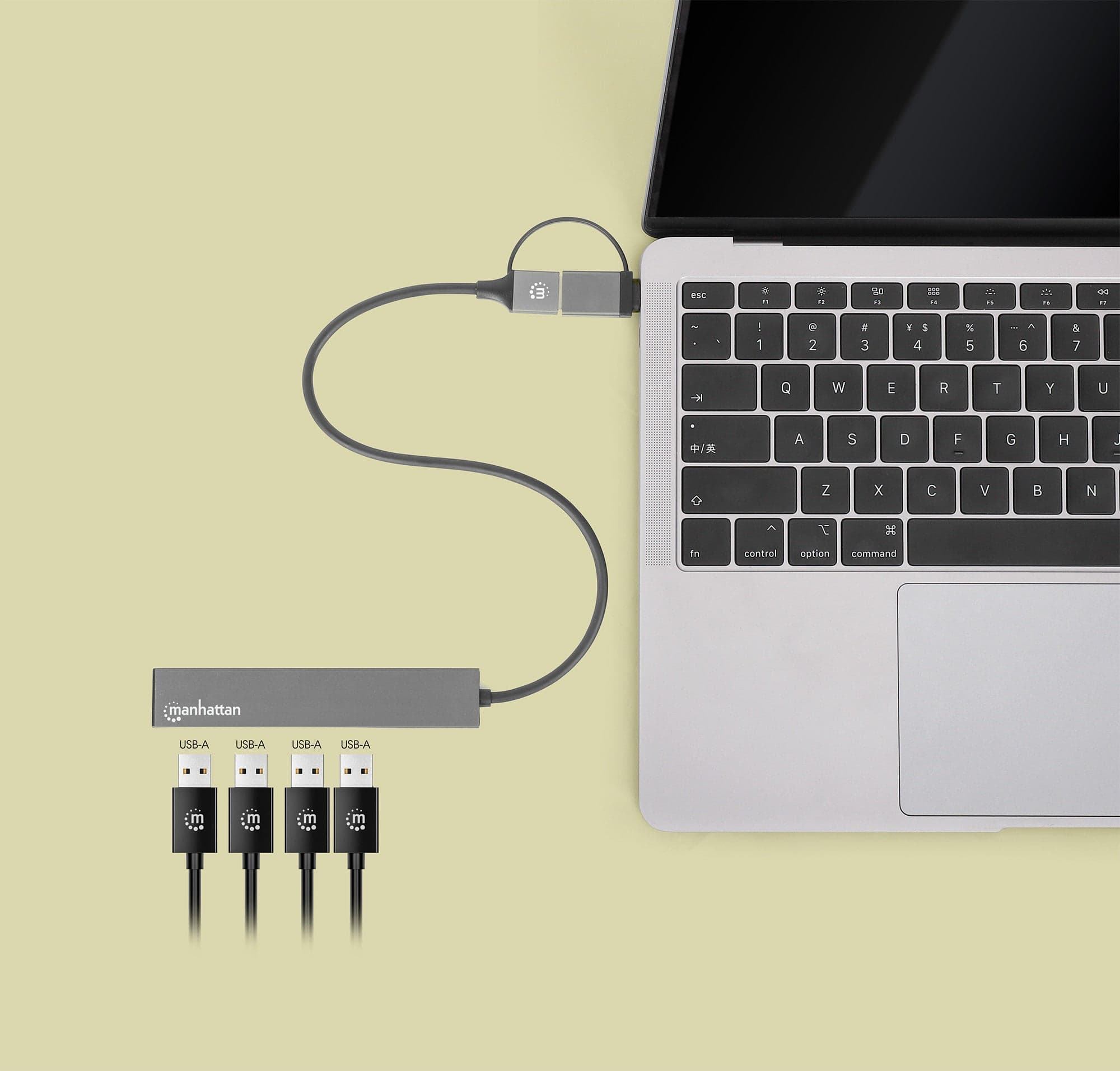 Hub USB-C&trade 3.2 4 porte USB-A Ultra Slim in  Scontolo.net - Potenza, commercioVirtuoso.it