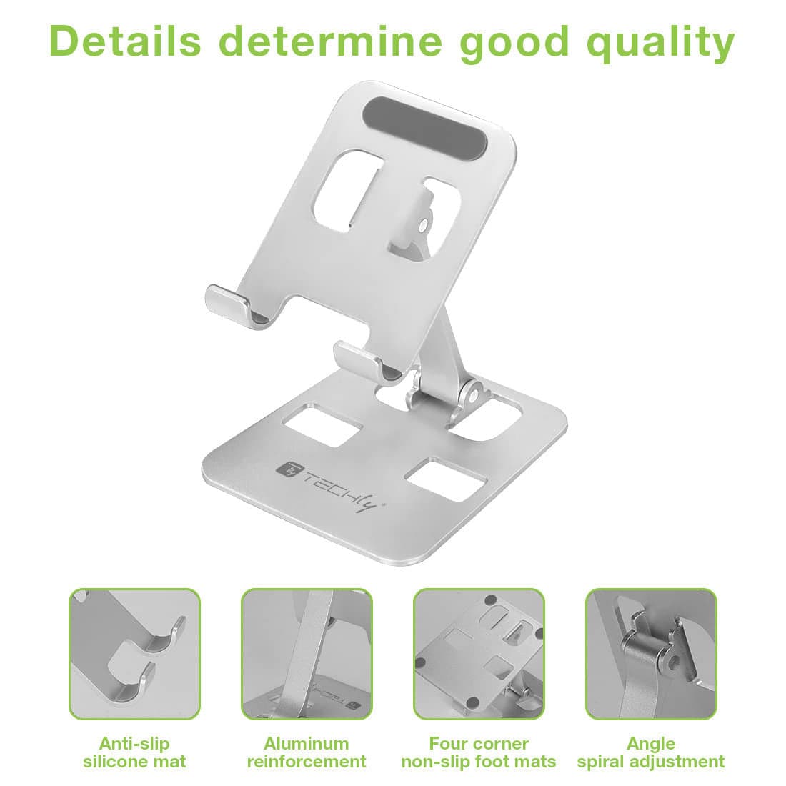 Supporto Universale Porta Smartphone e Tablet Regolabile e Pieghevole in Supporti Scontolo.net - Potenza, commercioVirtuoso.it