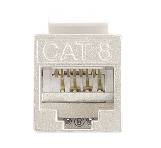 Frutto Keystone RJ45 Cat.8.1 STP Tooless in Cavi Ethernet Scontolo.net - Potenza, commercioVirtuoso.it