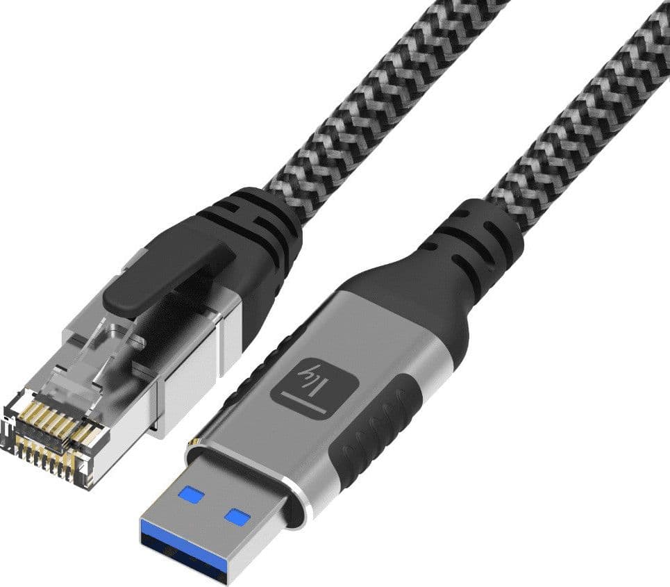 Cavo USB 3.0 Tipo A Maschio a Ethernet RJ45 Maschio 2m in Adattatori USB wireless Scontolo.net - Potenza, commercioVirtuoso.it