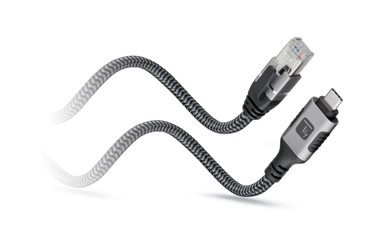 Cavo USB-C&trade Maschio a Ethernet RJ45 Maschio 5m in Adattatori USB wireless Scontolo.net - Potenza, commercioVirtuoso.it