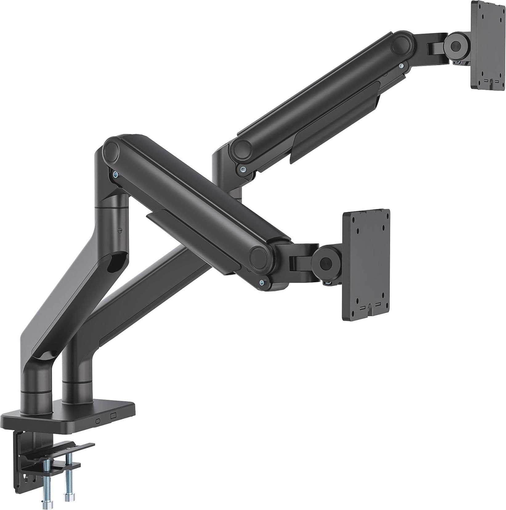 Supporto da Scrivania per Doppio Monitor 17-45'' con Molla Meccanica in Alluminio in Alloggiamenti Scontolo.net - Potenza, commercioVirtuoso.it