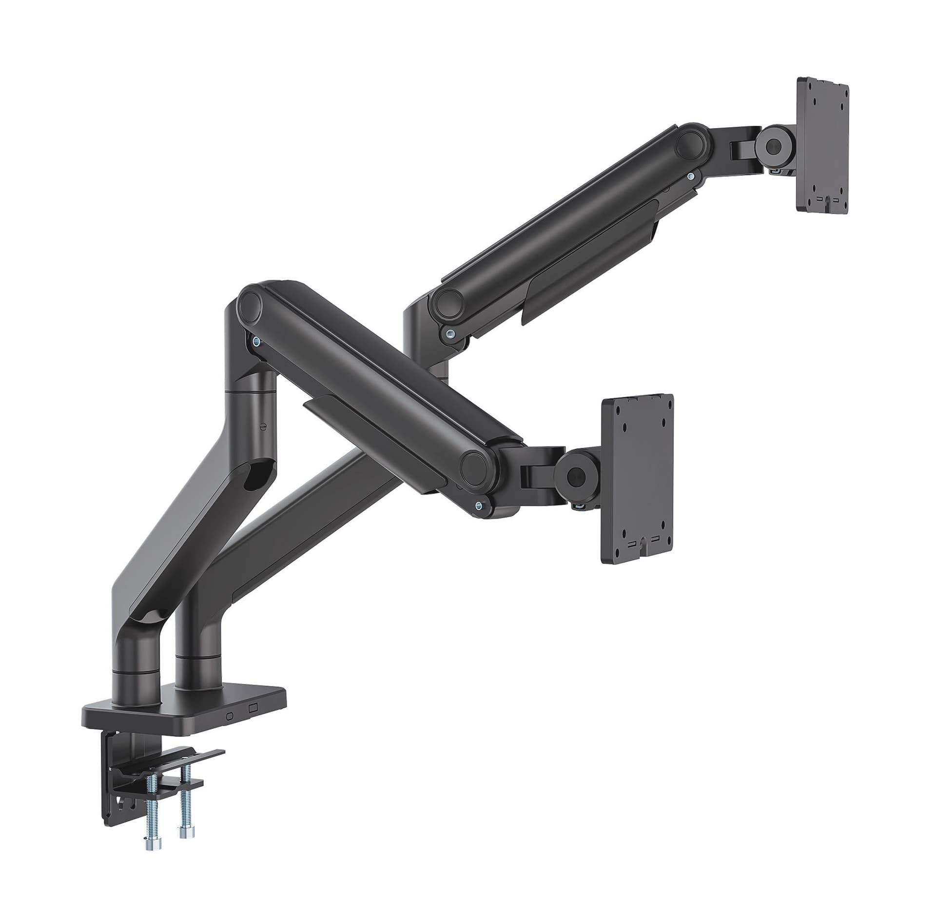 Supporto da Scrivania per Doppio Monitor 17-45'' con Molla Meccanica in Alluminio in Alloggiamenti Scontolo.net - Potenza, commercioVirtuoso.it