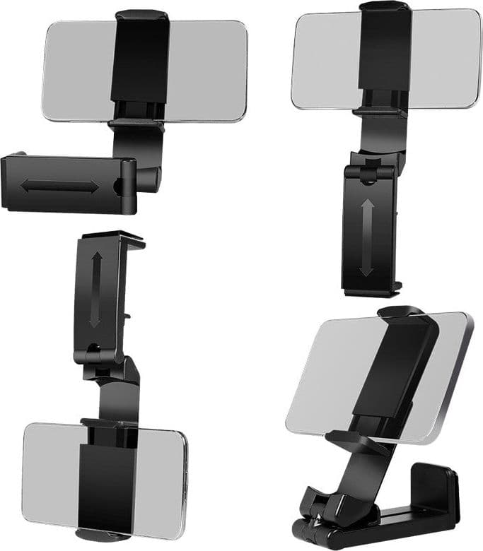 Supporto Porta Smartphone 4,7–6,9'' con Rotazione 360&deg Nero in Supporti Scontolo.net - Potenza, commercioVirtuoso.it